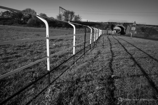 Bonis Hall lane railings