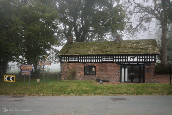 Black greyhound Prestbury, Over Alderley 